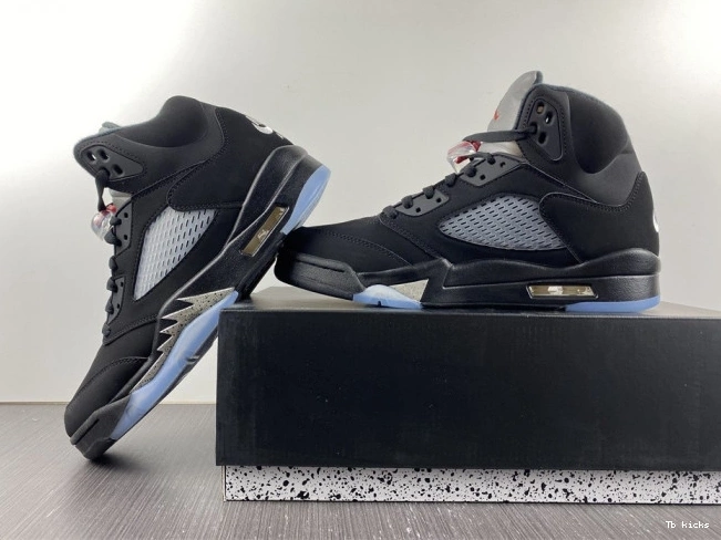 Cheap TBK Jordan 845035-003 Retro Metallic Black 5 (2016) 0702